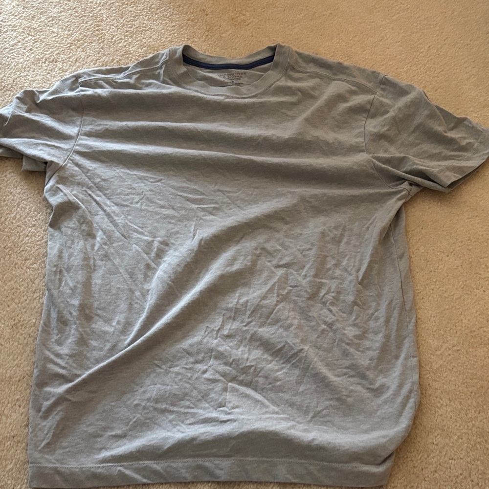 Roundtree & Yorke Light Gray Short Sleeve Tee